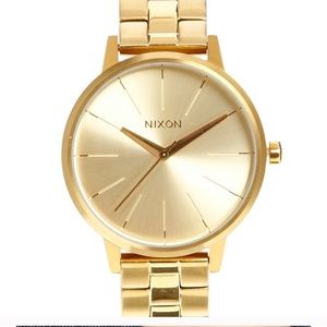 NIXON Kensington Gold Watch